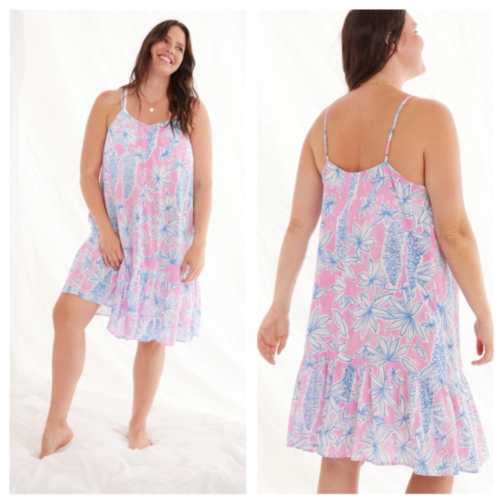 Anthro Sisters Gulassa Flounced Floral Mini Dress